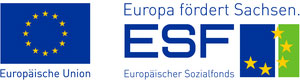 ESF - Europa fördert Sachsen Logo